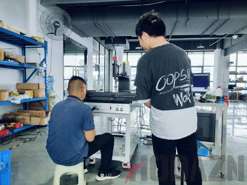 2023年5月东莞塘厦客户前来考查