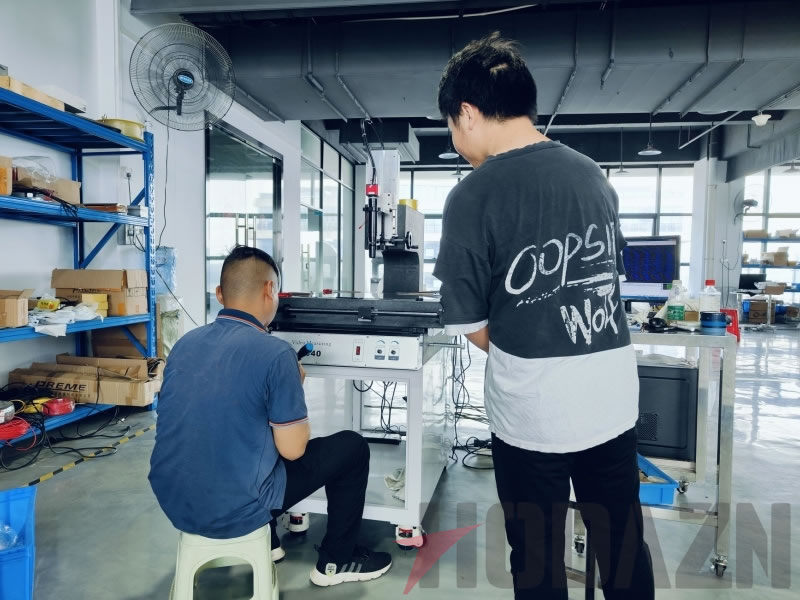 2023年5月东莞塘厦客户前来考查